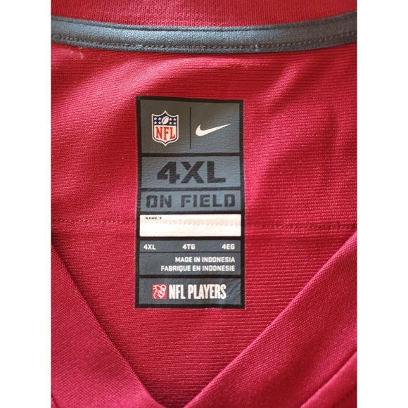 Nike NFL Onfield Cardinals #32 Mathieu Football Jersey Size 4XL Embroidered - Picture 3 of 8